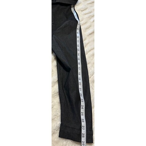 Women's Gray Button-Down Casual Shirt Viscose Polyester Blend Size XL - Picture 10 of 16